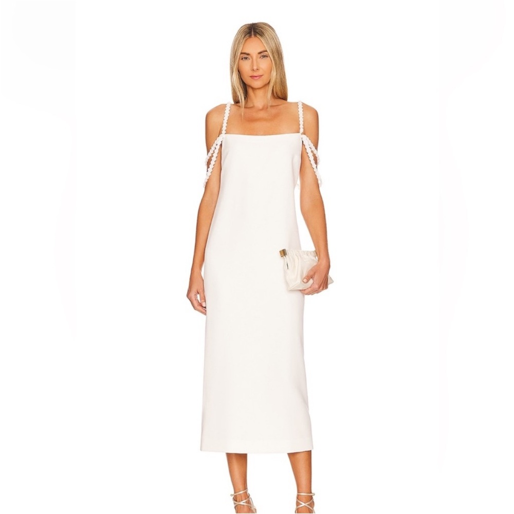 NWT - Alexis Shayanne Dress
Size: Small 
Color: White
